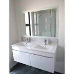 Wall Hung Vanity M Series 1200mm Double White